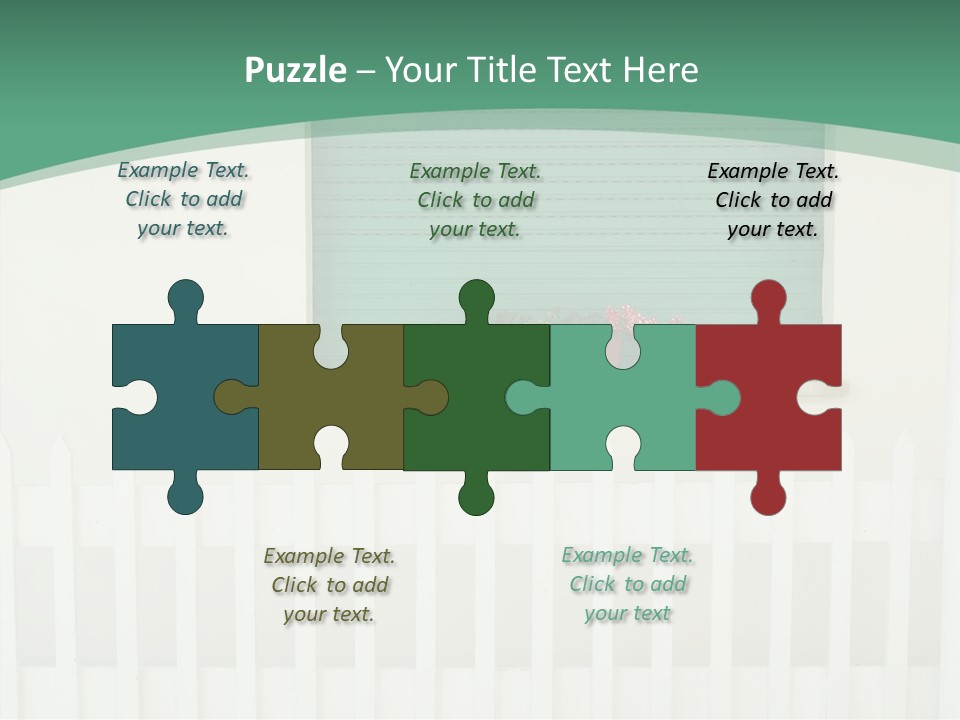 Exterior Summer Green PowerPoint Template