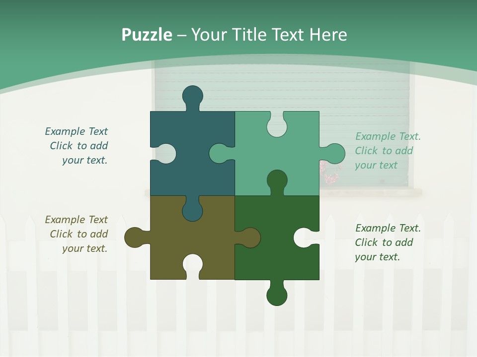 Exterior Summer Green PowerPoint Template