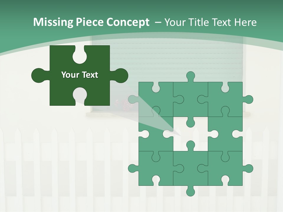 Exterior Summer Green PowerPoint Template