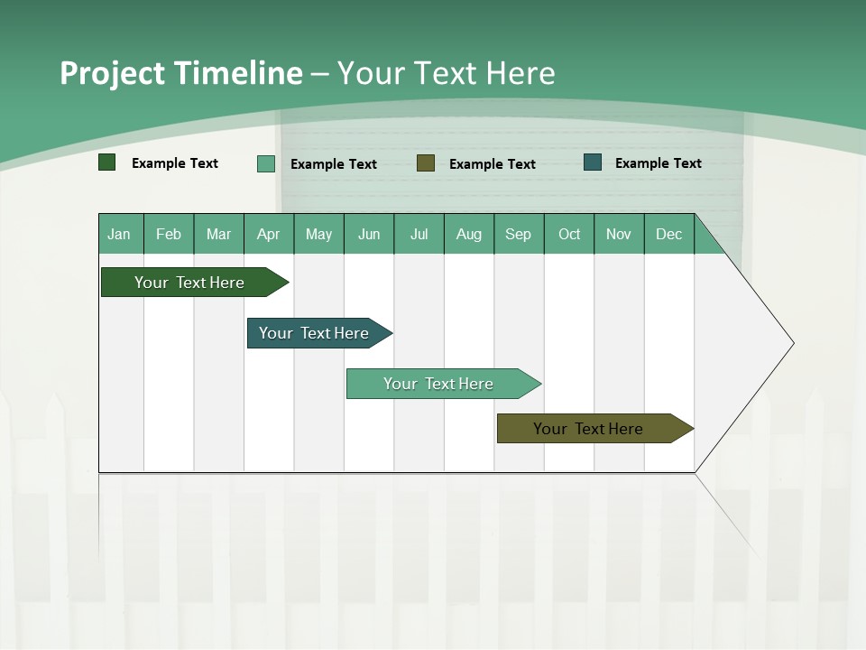 Exterior Summer Green PowerPoint Template