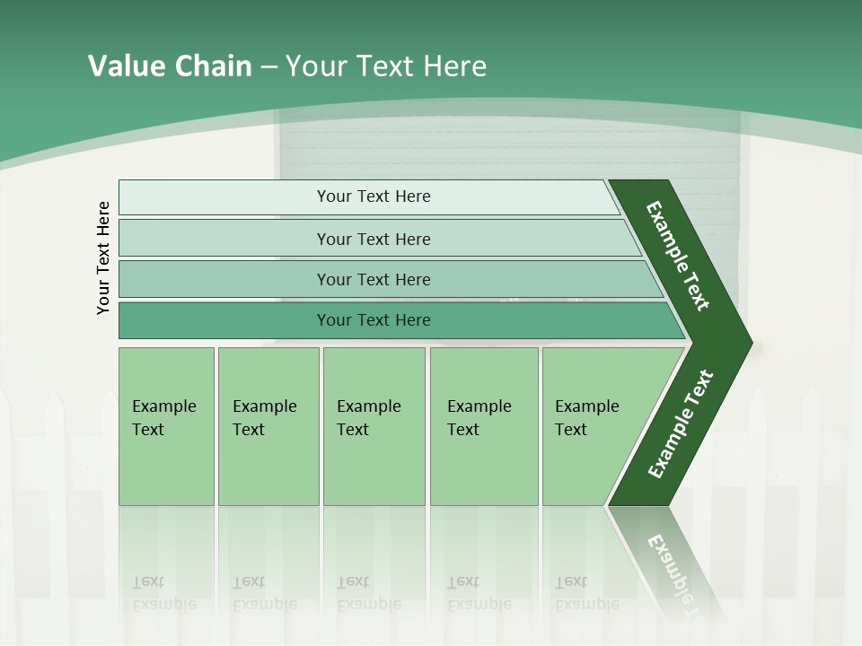 Exterior Summer Green PowerPoint Template