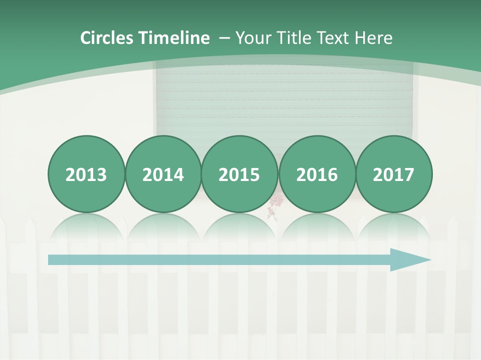 Exterior Summer Green PowerPoint Template