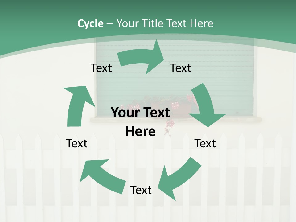 Exterior Summer Green PowerPoint Template