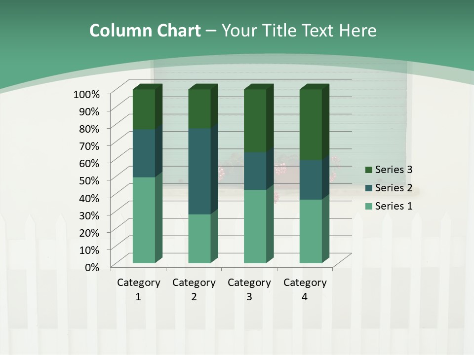 Exterior Summer Green PowerPoint Template