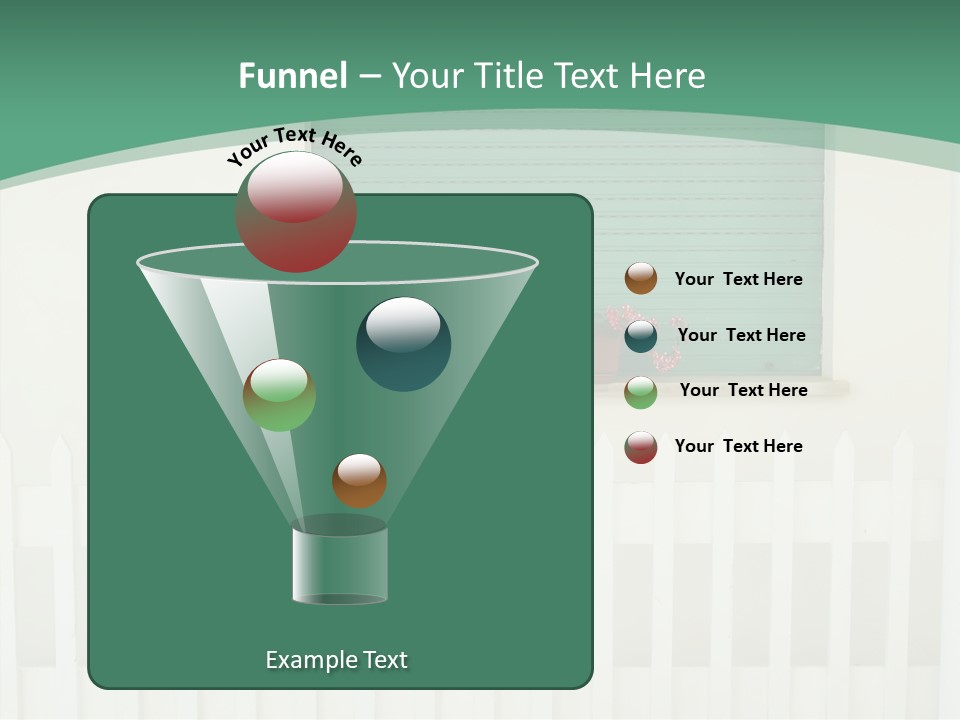 Exterior Summer Green PowerPoint Template