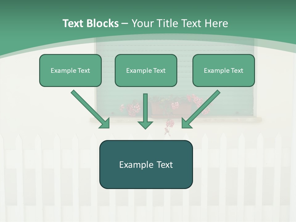 Exterior Summer Green PowerPoint Template