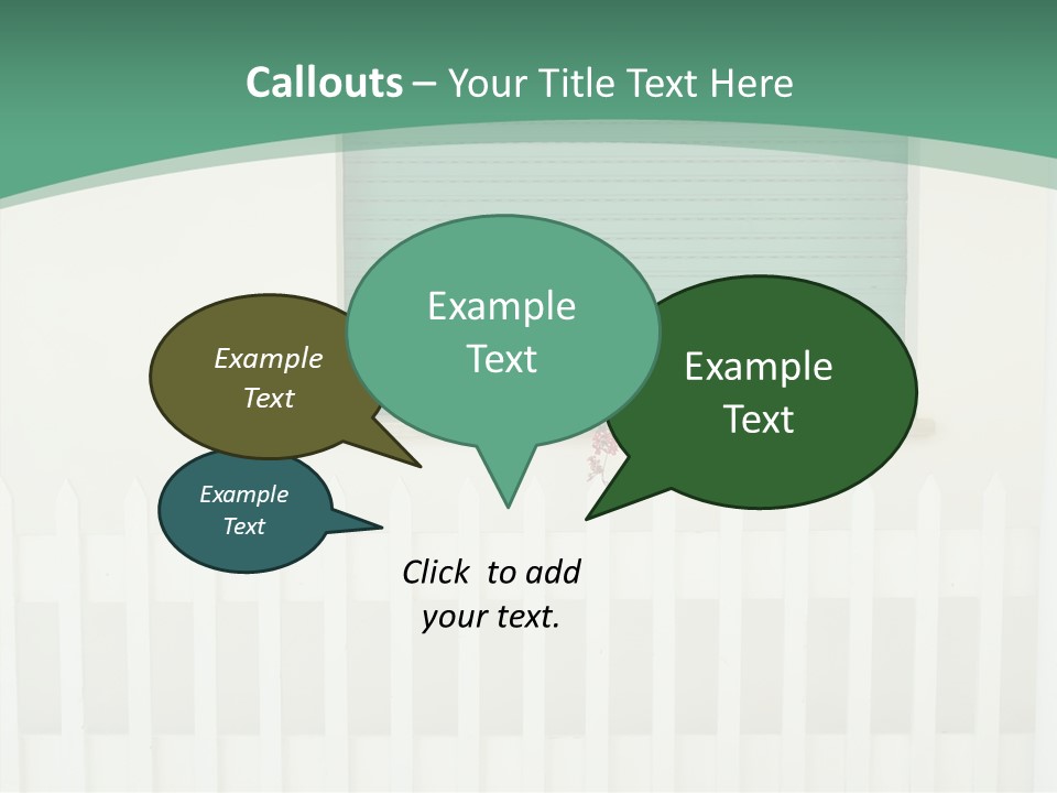 Exterior Summer Green PowerPoint Template