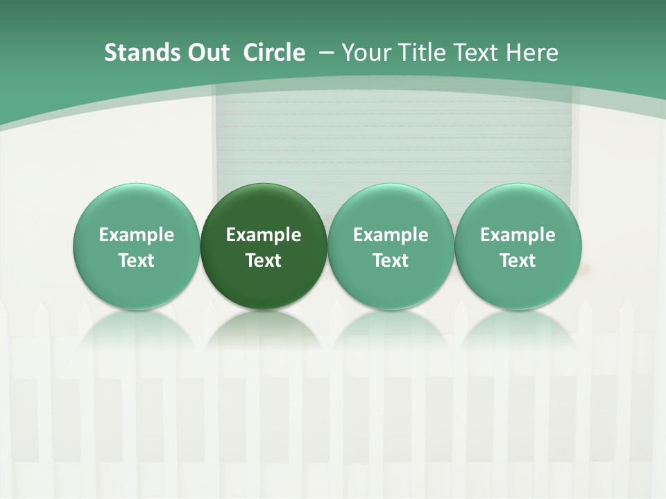 Exterior Summer Green PowerPoint Template