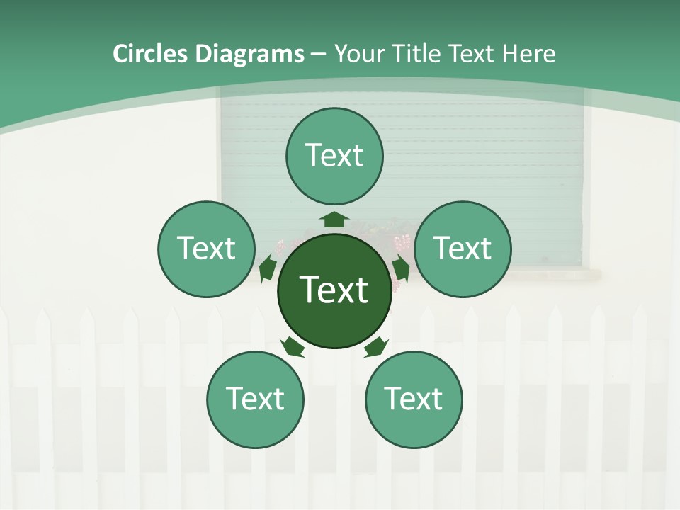 Exterior Summer Green PowerPoint Template