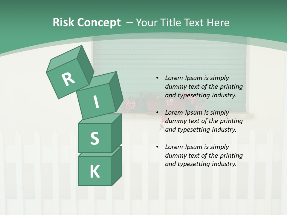 Exterior Summer Green PowerPoint Template