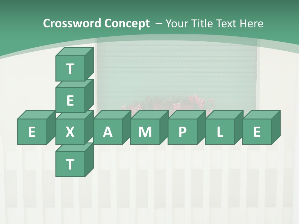 Exterior Summer Green PowerPoint Template