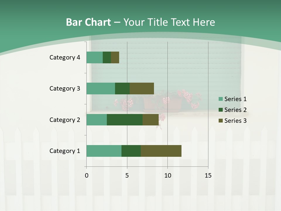 Exterior Summer Green PowerPoint Template