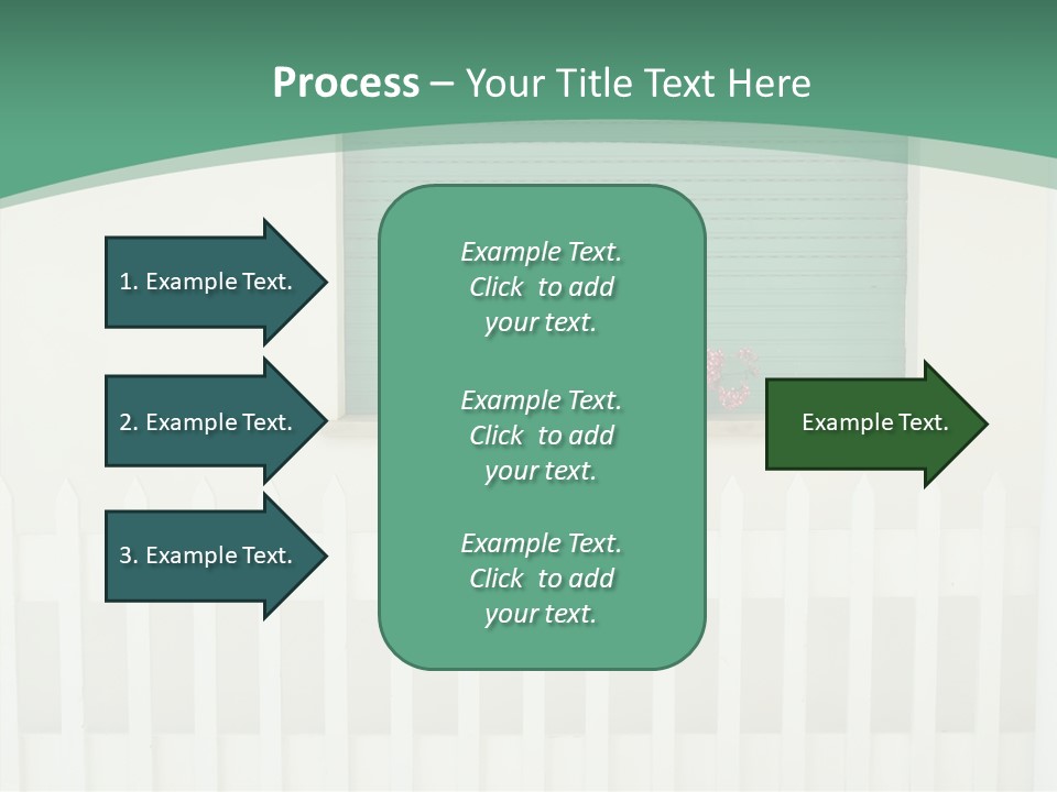 Exterior Summer Green PowerPoint Template