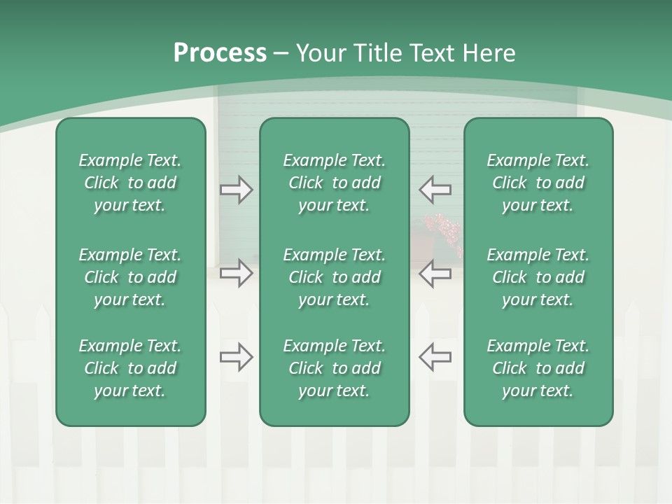 Exterior Summer Green PowerPoint Template