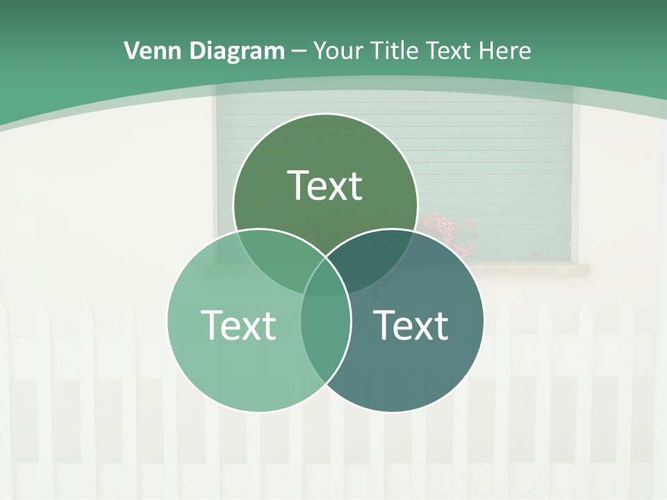 Exterior Summer Green PowerPoint Template