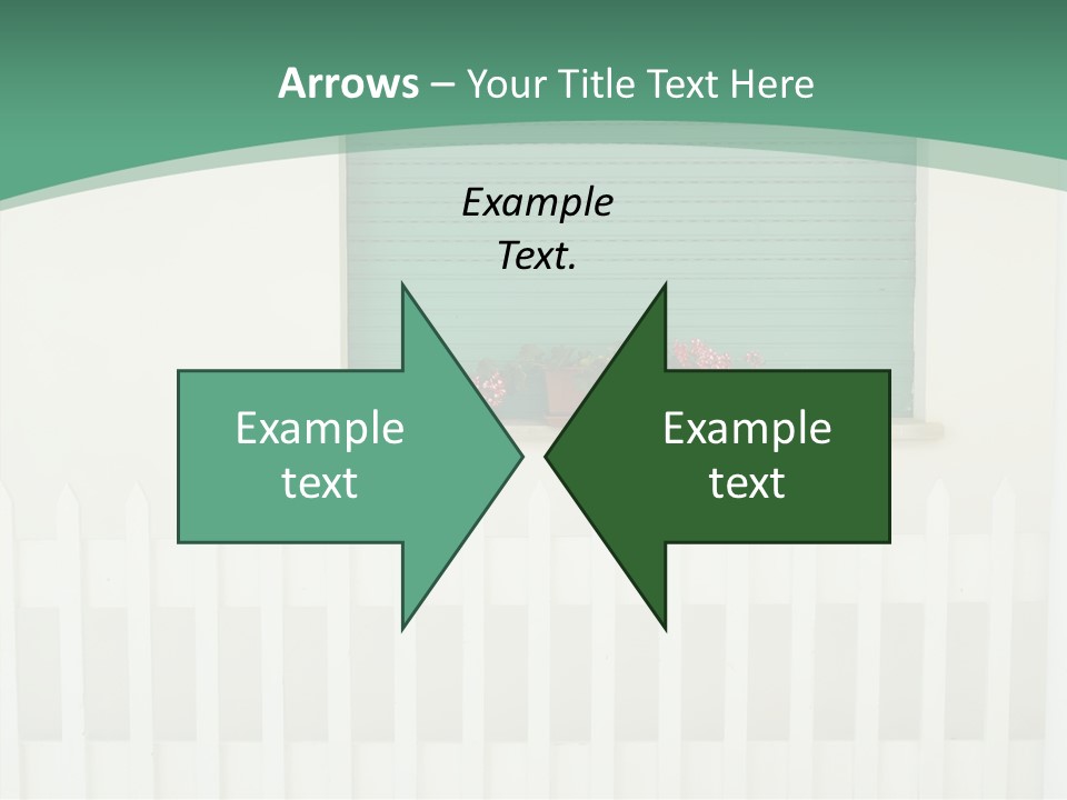 Exterior Summer Green PowerPoint Template