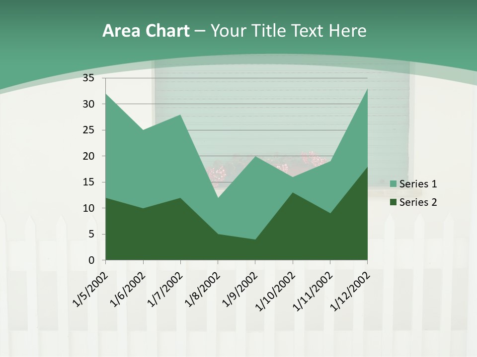 Exterior Summer Green PowerPoint Template