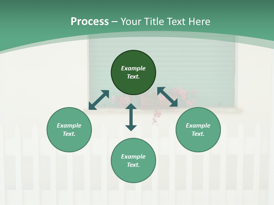 Exterior Summer Green PowerPoint Template