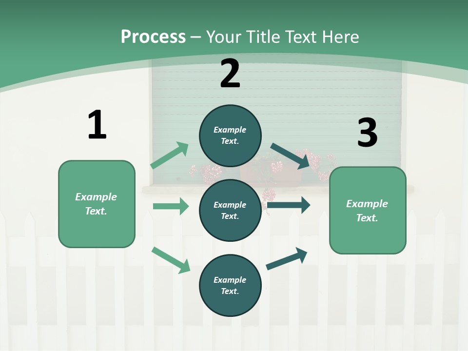 Exterior Summer Green PowerPoint Template
