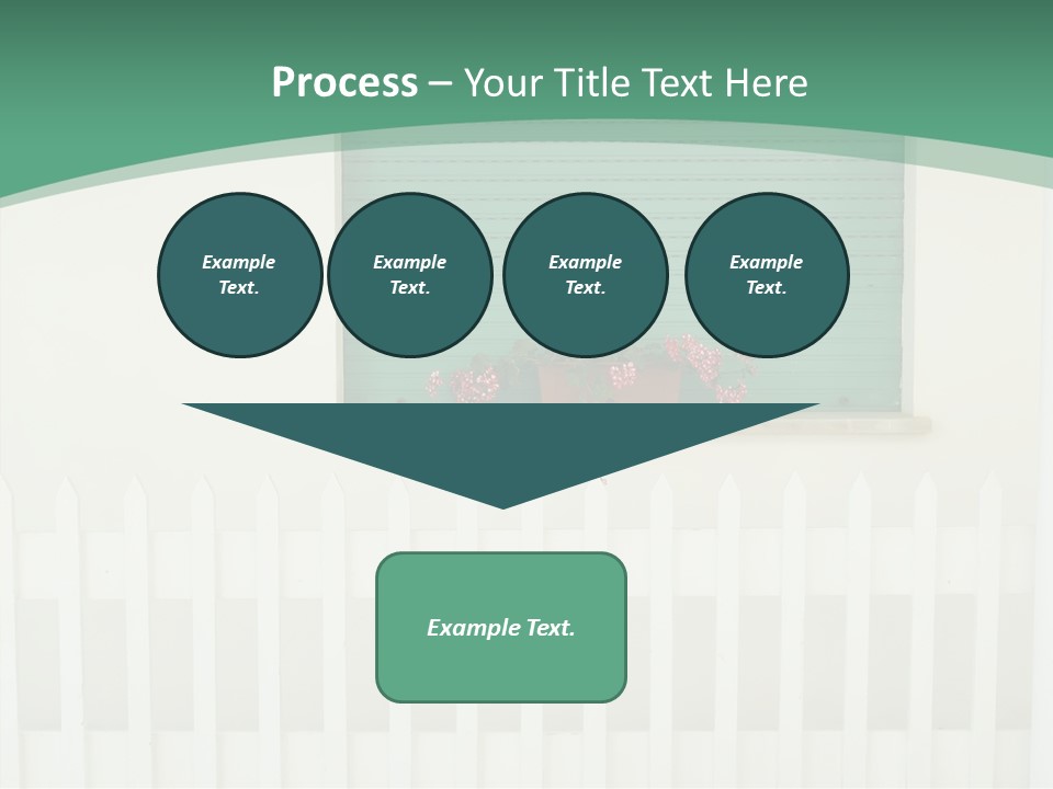 Exterior Summer Green PowerPoint Template