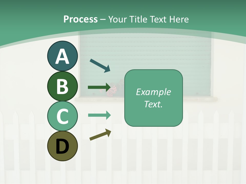 Exterior Summer Green PowerPoint Template