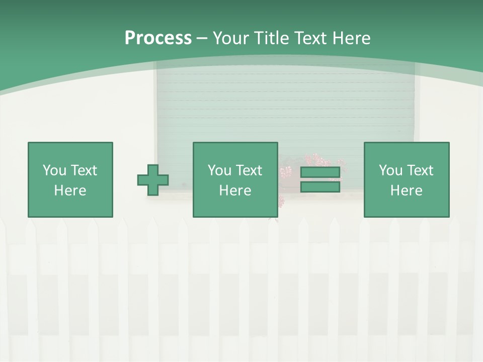 Exterior Summer Green PowerPoint Template
