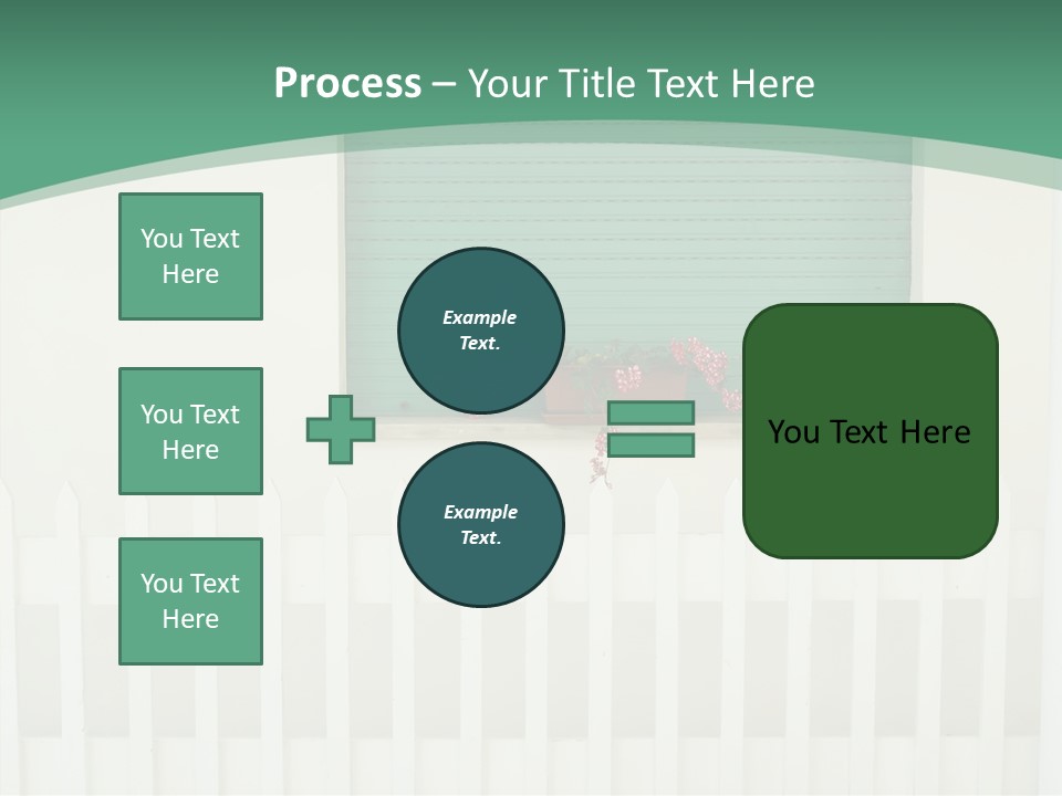 Exterior Summer Green PowerPoint Template