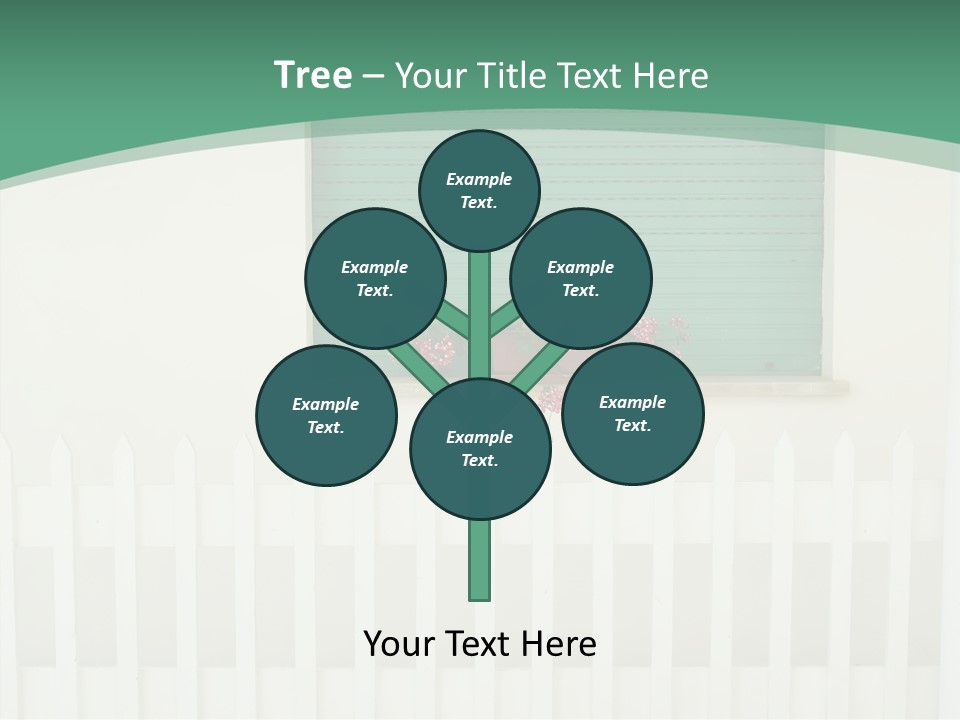 Exterior Summer Green PowerPoint Template