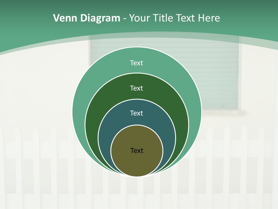 Exterior Summer Green PowerPoint Template
