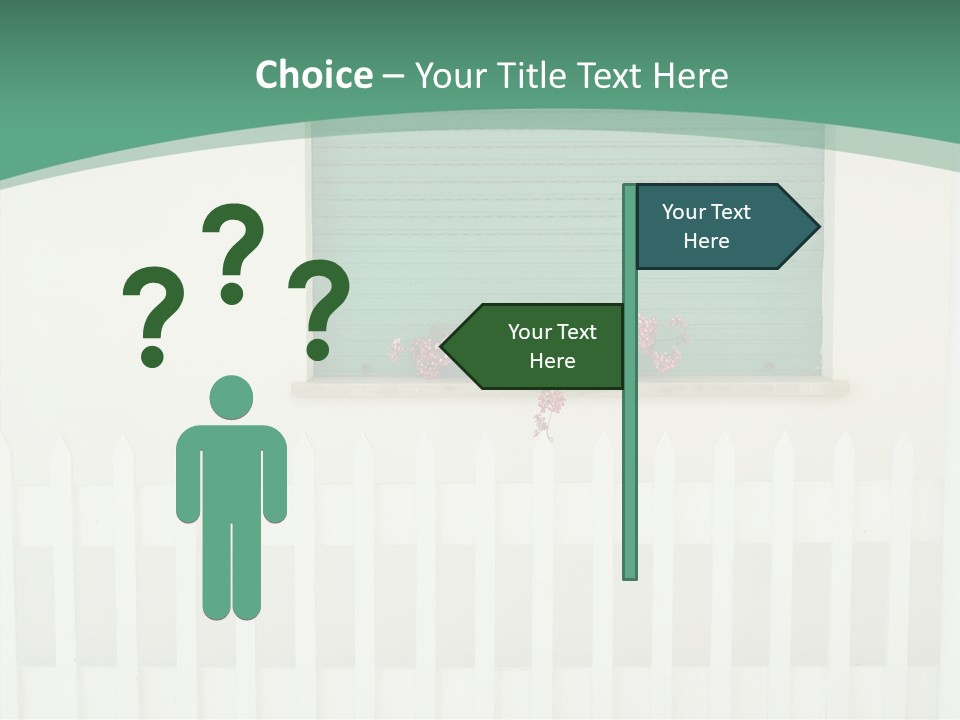 Exterior Summer Green PowerPoint Template