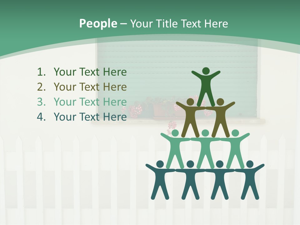 Exterior Summer Green PowerPoint Template