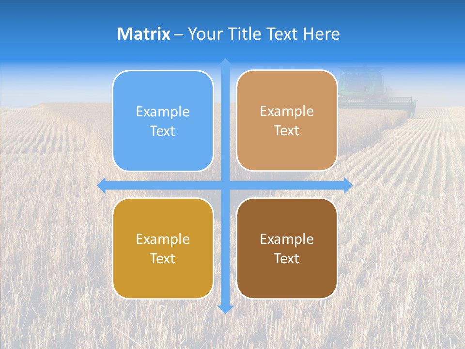 Rye Straw Farming PowerPoint Template