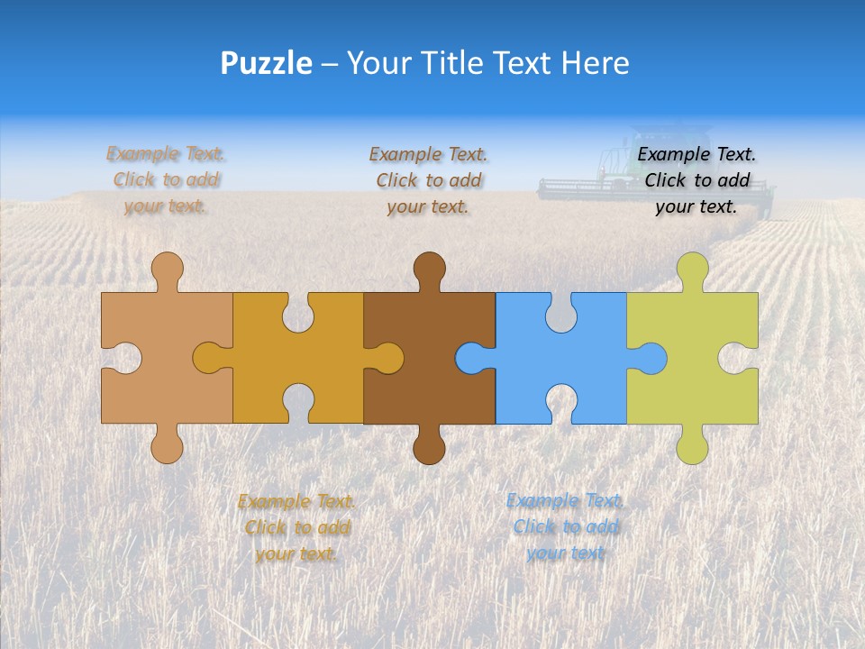 Rye Straw Farming PowerPoint Template