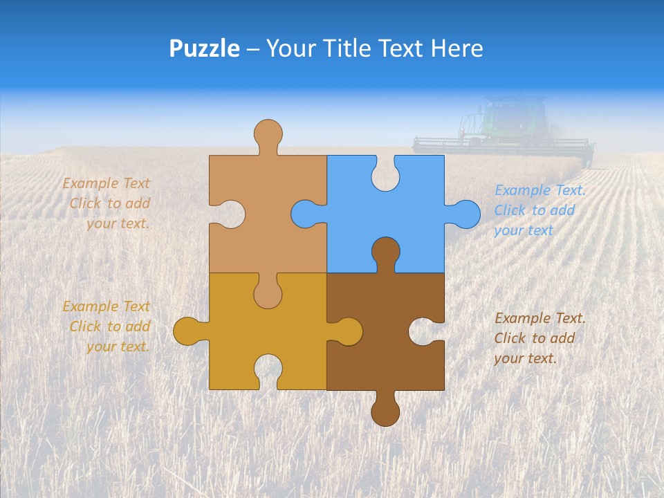 Rye Straw Farming PowerPoint Template