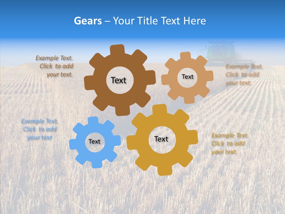 Rye Straw Farming PowerPoint Template