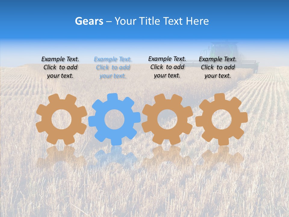 Rye Straw Farming PowerPoint Template