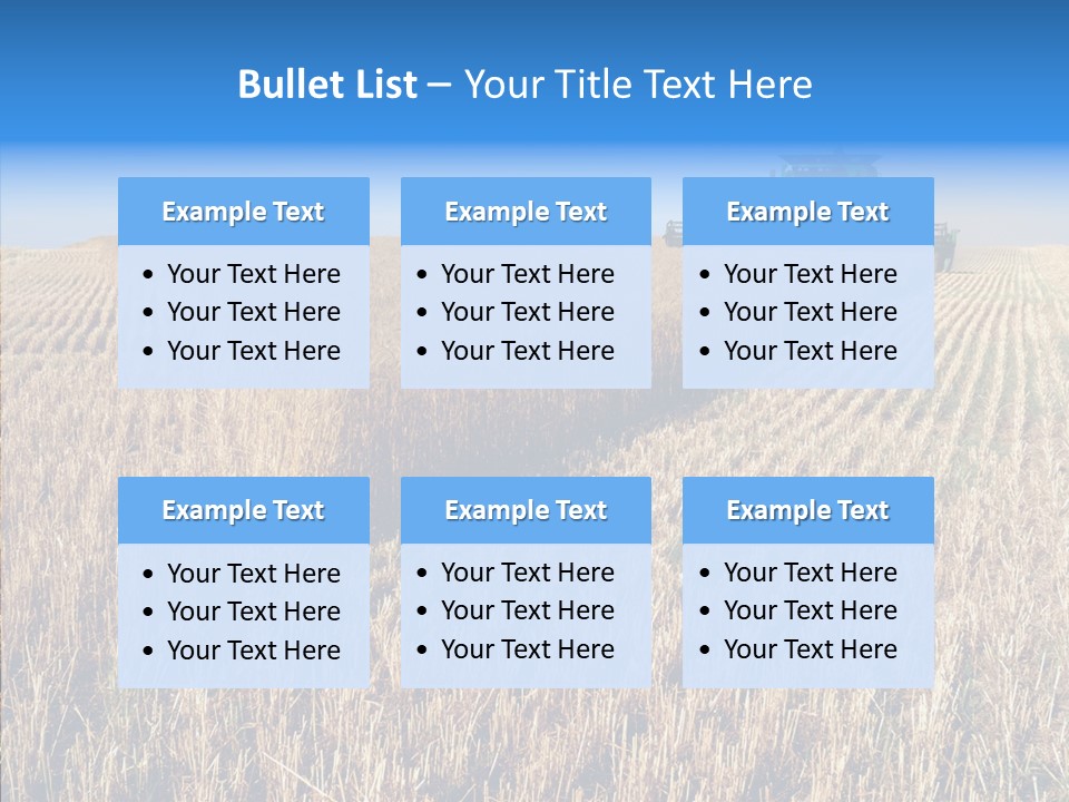 Rye Straw Farming PowerPoint Template
