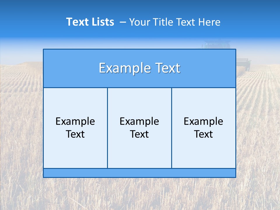 Rye Straw Farming PowerPoint Template