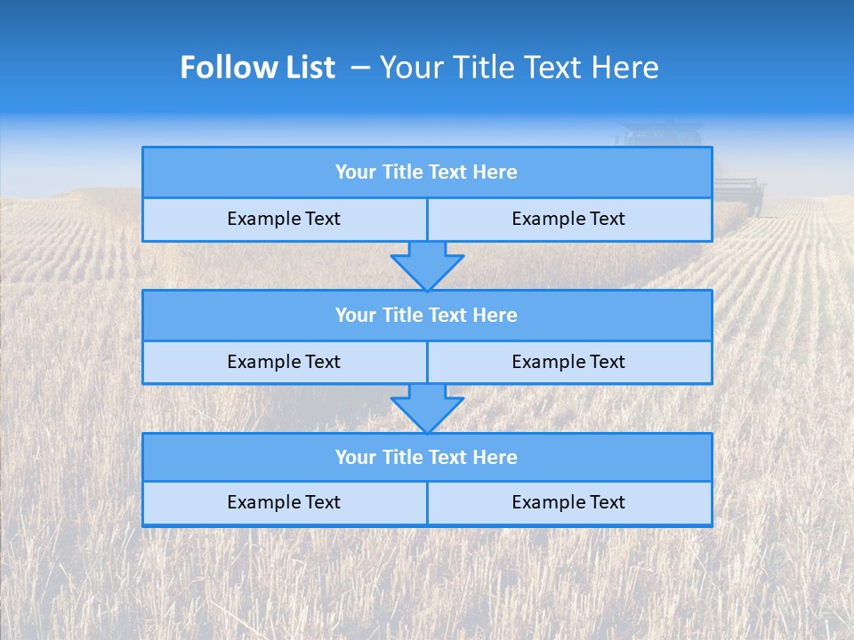 Rye Straw Farming PowerPoint Template