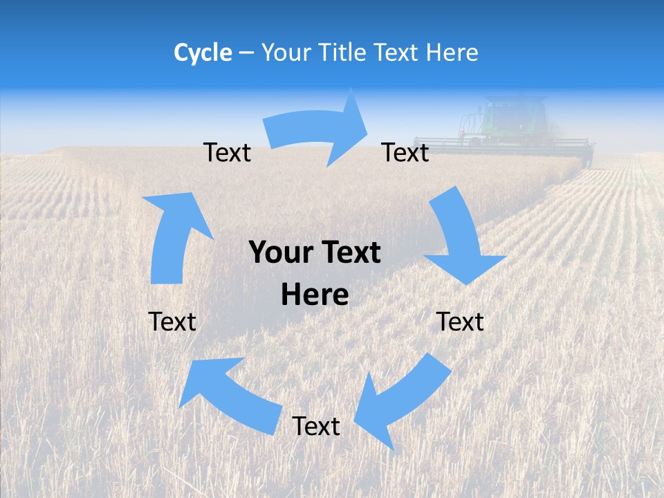 Rye Straw Farming PowerPoint Template