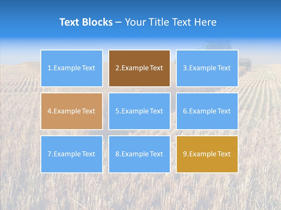 Rye Straw Farming PowerPoint Template