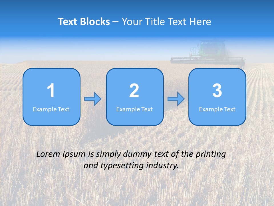 Rye Straw Farming PowerPoint Template