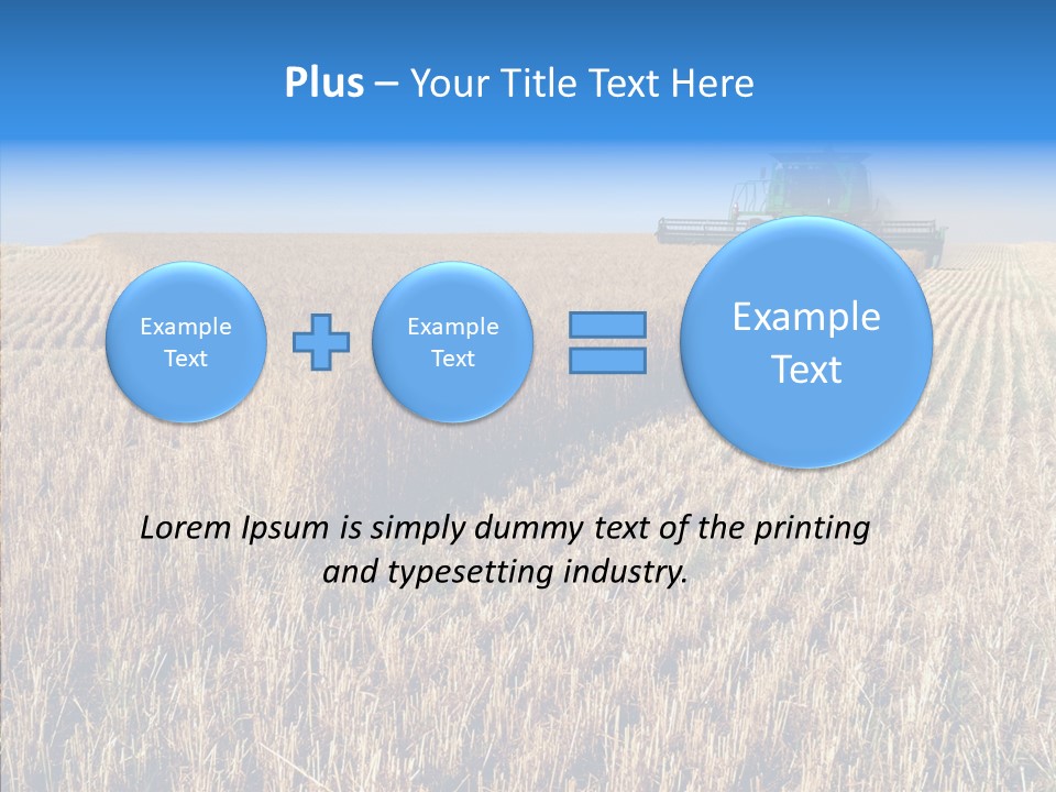 Rye Straw Farming PowerPoint Template