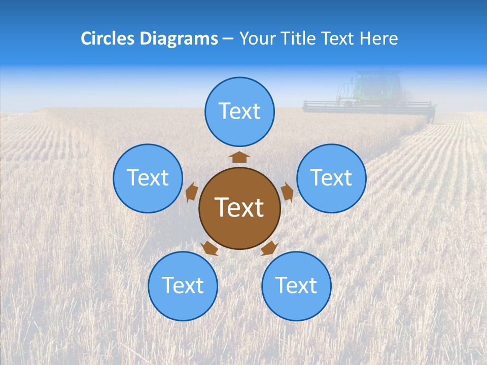 Rye Straw Farming PowerPoint Template