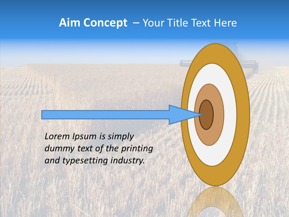 Rye Straw Farming PowerPoint Template