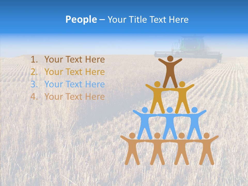 Rye Straw Farming PowerPoint Template