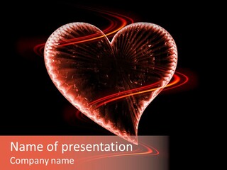 Abstract Refrigerate Light PowerPoint Template