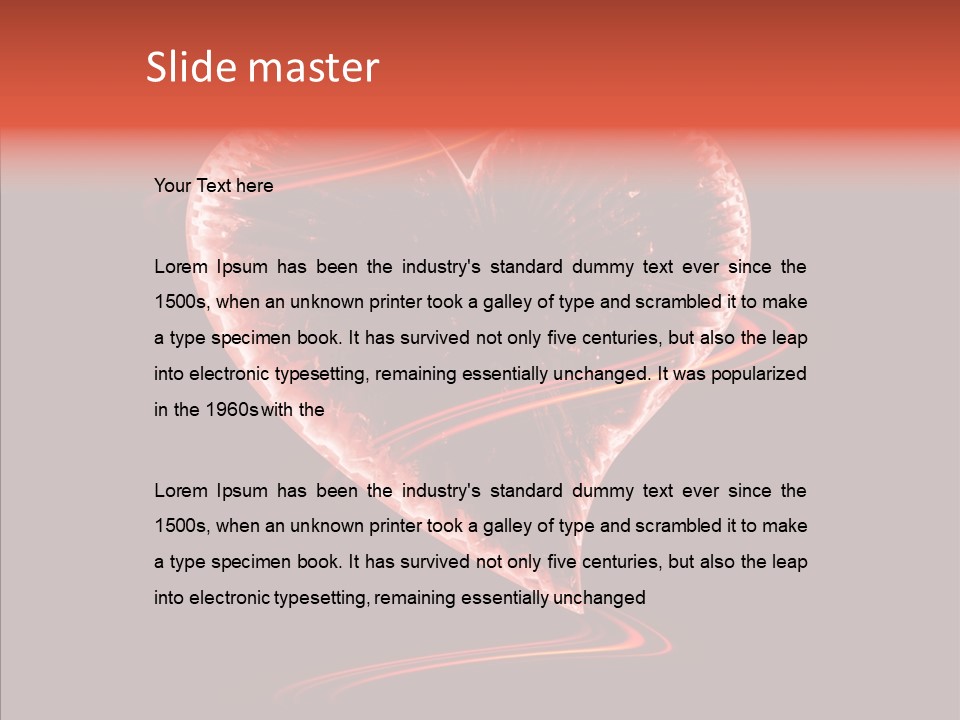 Abstract Refrigerate Light PowerPoint Template