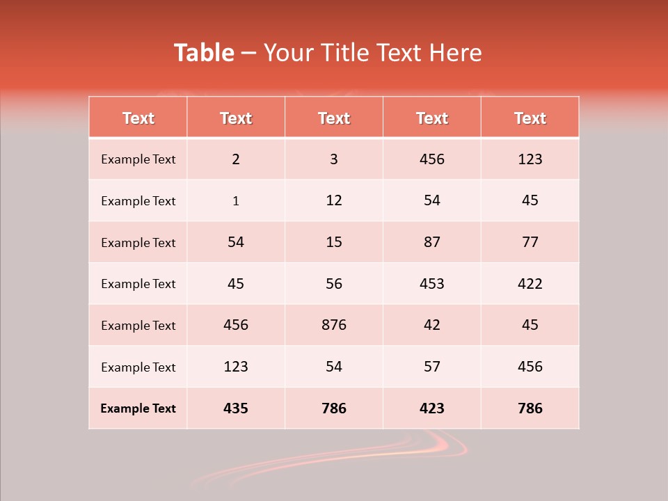 Abstract Refrigerate Light PowerPoint Template
