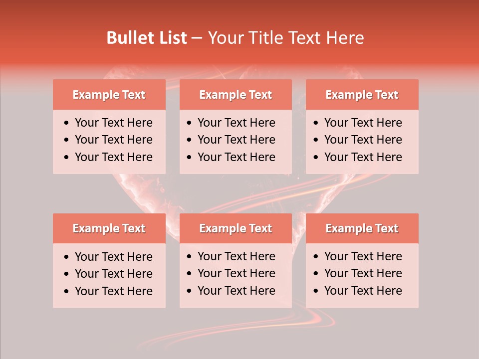 Abstract Refrigerate Light PowerPoint Template